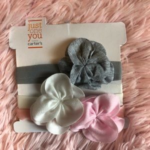 Small Flower Bows (3)